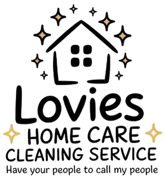 Lovie's Home Care Cleaning service's logo